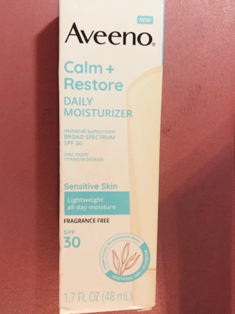 Aveeno Calm + Restore Daily Moisturizer